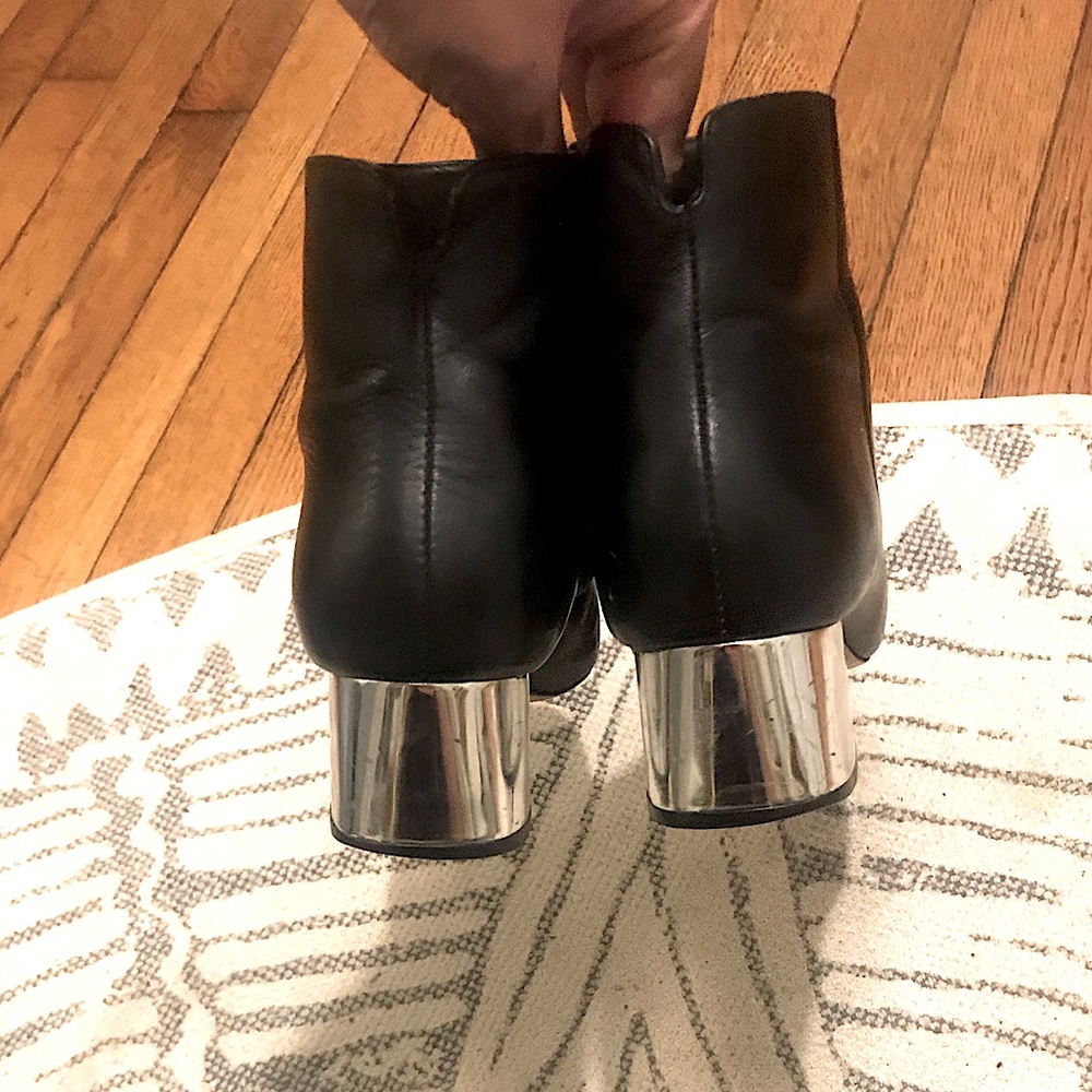 Michael Kors Silver Heel Bootie - Picture 6 of 9